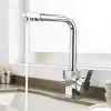 Holy zinc-coated copper water purifying faucet, washbasin, hot and cold, warm and cold, basin faucet, bathroom faucet, kitchen faucet, seven-shaped pipe Specification image